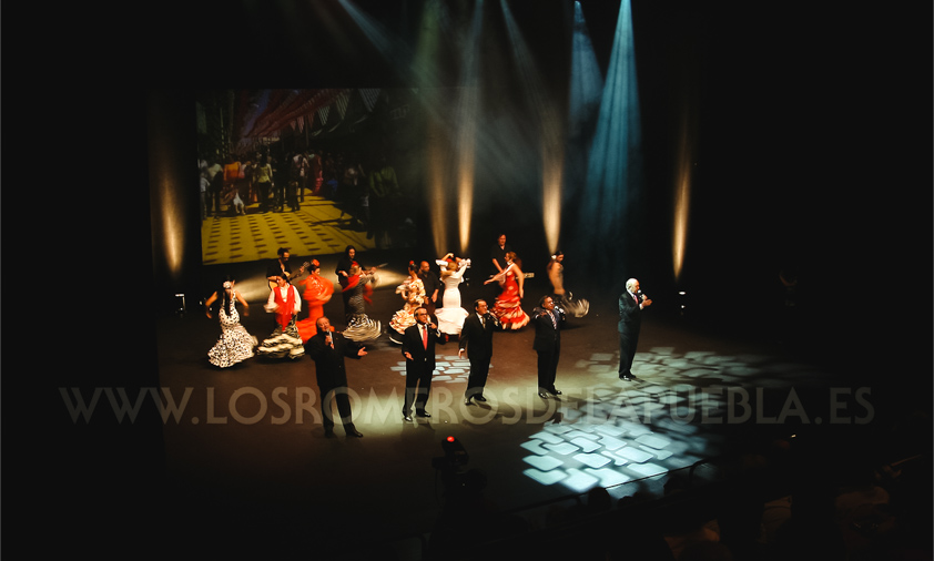 Los Romeros de la Puebla en una actuación de TV