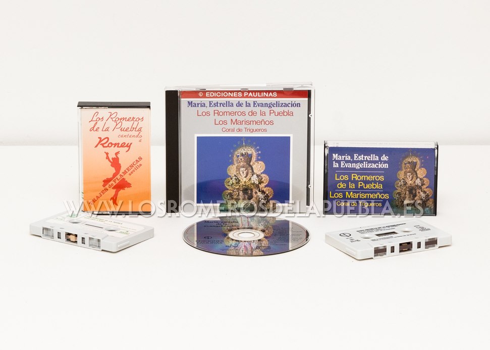 María, Estrella de la evangelización 1992 y Los Romeros de la Puebla cantando a Roney 1987