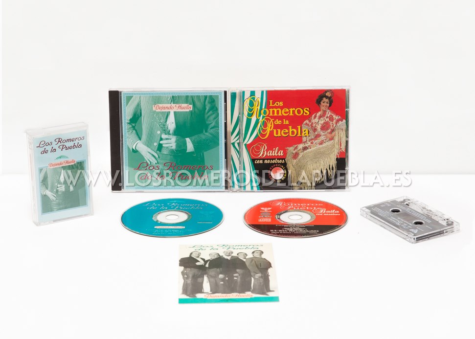 Discos Dejando huella 1998 y Baila con nosotros 1999