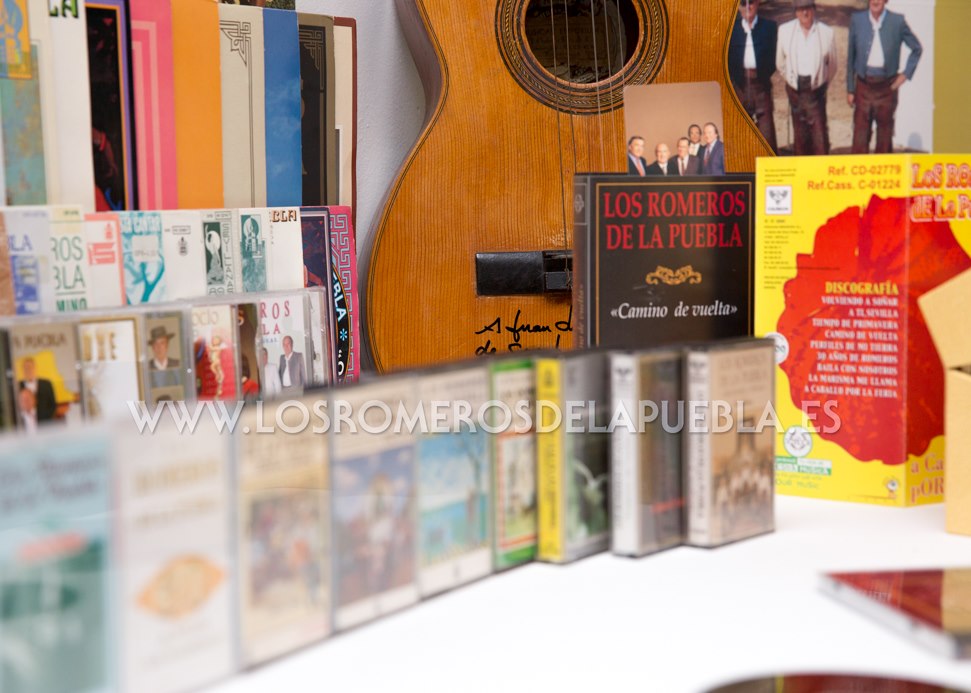 Otra fotografía de detalles de la discografía.